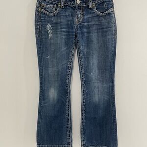 Stylish Blue Flare Jeans for Women